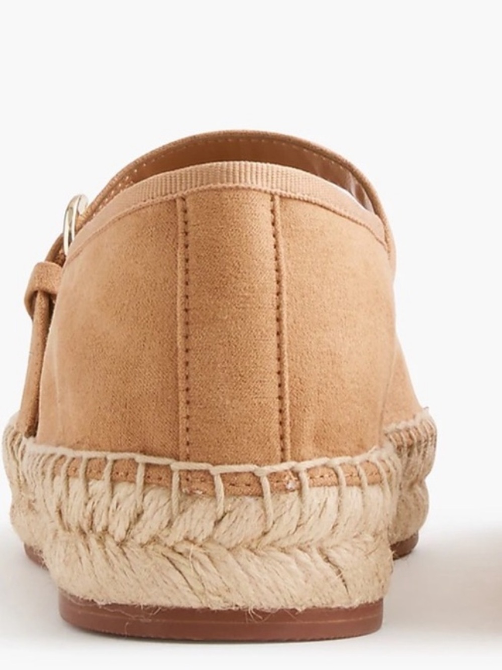 J. Crew Faux-suede Mary Jane Espadrilles - Size 8.5 - Picture 5 of 7